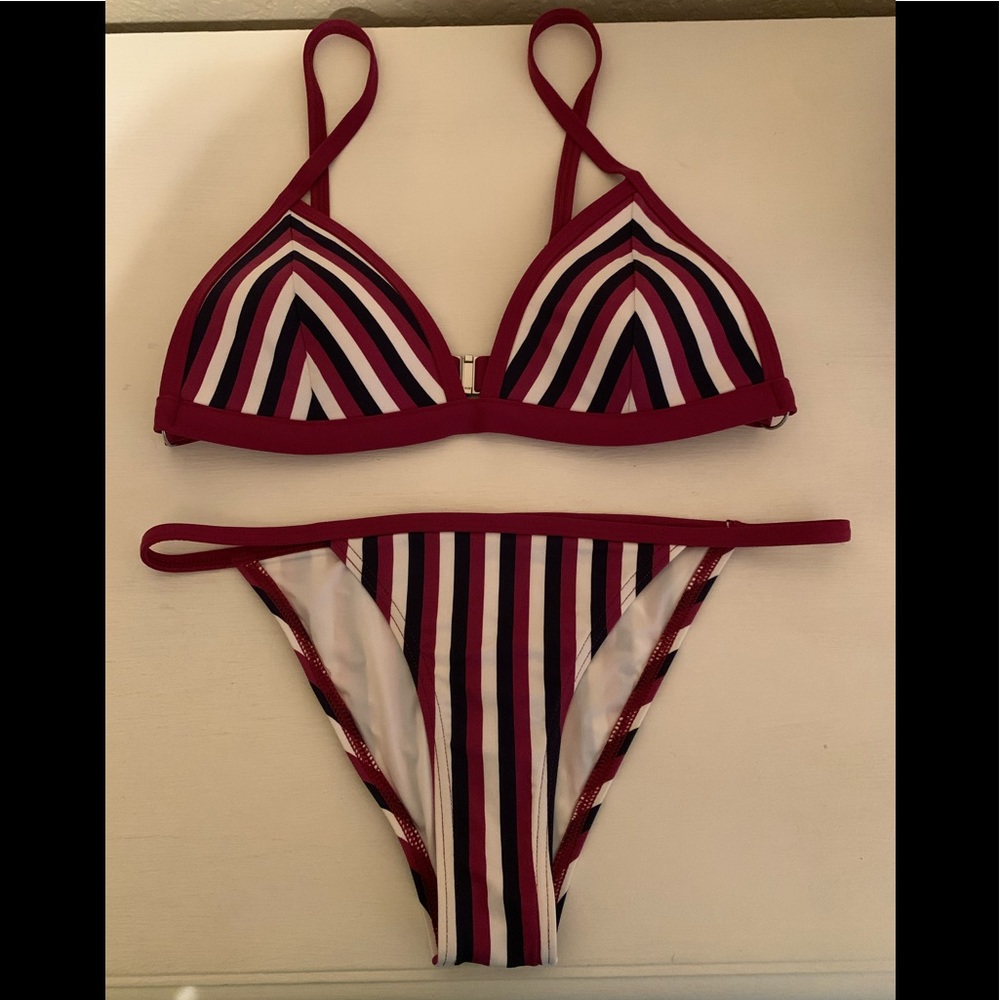 Bond-Eye academy stripe key to life swimsuit set